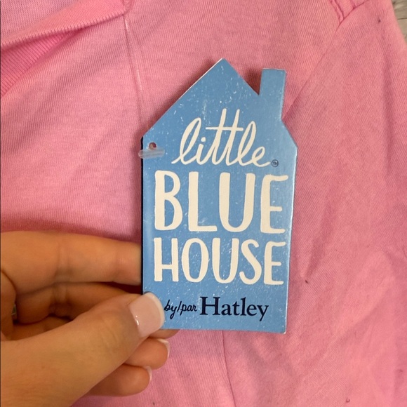 Little Blue House Pink “Bearly Sleeping” Women’s Graphic Tee - Picture 3 of 8